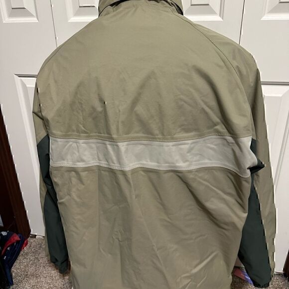 Eddie Bauer Performance Systems Mens XL Tall Full ZIP Jacket with hood in collar - Picture 5 of 6